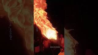 An act of fire 🔥 🔥 firebreather fire partagalimath gokarnamath youtubeshorts anirudh [upl. by Croteau]