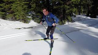 Modern V1 Technique Cross Country Skiing uphill more easily [upl. by Bust]