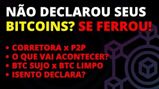 RECEITA VAI MULTAR BITCOINS NÃO DECLARADOS [upl. by Aenej]