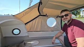 Scamp Convertible Camping Cover  Setup Demo [upl. by Eutnoj708]