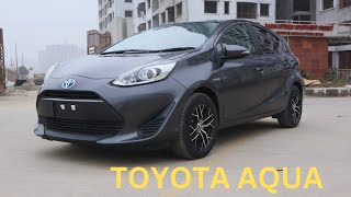 Toyota Aqua Hybrid 2018 Reconditioned Car Price In Bangladesh Unique Cars [upl. by Aimaj]