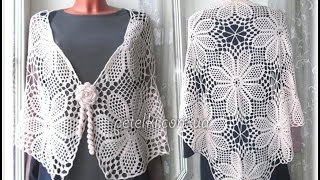 Crochet shawl free crochet patterns 324 [upl. by Auqenahs]