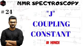 NMR SPECTROSCOPY  24  COUPLING CONSTANT [upl. by Shyamal448]