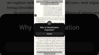 Why is Classification important livingworld science taxonomy neet biology ontesta [upl. by Angelina215]