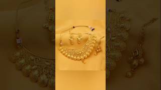 New Trendy Gold Choker Necklace Design Collections For Ladies Gold goldnecklace [upl. by Bell]