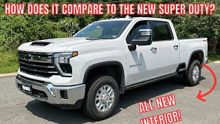 2024 Chevy Silverado 2500 HD LTZ  How Does It Compare To The NEW Super Duty [upl. by Odraleba]