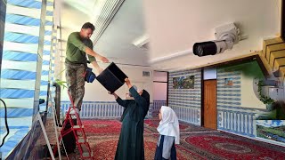 Installing closed circuit cameras for the shopkeepers house and receiving the grandmother from them [upl. by Malone]