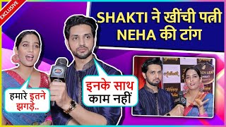 Shakti Arora Refused To Work With Wife Neha Saxena Pull Each Others Leg Says Hum Saath Kaam Nahi [upl. by Ahseikan]