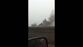 Whitewater Wisconsin CoOp Fuel Tanker Truck Explosion [upl. by Presley]