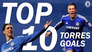 TOP 10 Fernando Torres Goals  Chelsea Tops [upl. by Beyer]