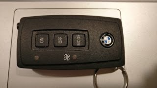 How to pair parking heater Webasto remote on BMW E61 [upl. by Eikcuhc]