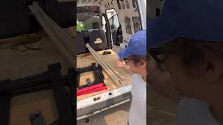 Ford transit connect camper van build [upl. by Ybocaj678]