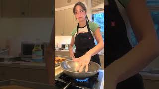 Cherry French toast cooking [upl. by Ellinger]