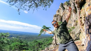 The secret passageway at the top of Crowders Mountain [upl. by Notsew51]