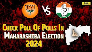 Maharashtra Exit Polls 2024 Poll Of Polls Predict Majority For BJPLed Mahayuti I Exit Poll Result [upl. by Akela]