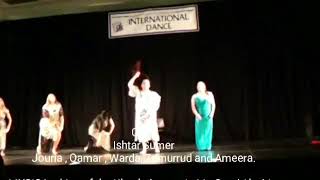 The Khashaba dance by Ishtar Sumer and Iraqi troupe 2019 [upl. by Ahsram]