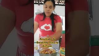 Resultado da Batatinha frita na Airfryer criadoraconteudo [upl. by Herson]