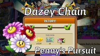 Plants vs Zombies 2 Penny Pursuit Dazey Chain Week 199 Day 15 Boss Fight Gameplay [upl. by Charline447]