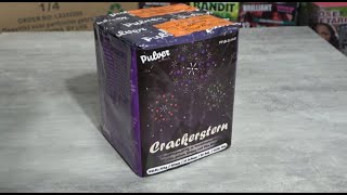 Pulver Pyrotechnik Crackerstern Kleine 16 Schuss Batterie [upl. by Yeroc]