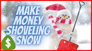 Shoveler App Review Video Make Money Shoveling Snow Shovler [upl. by Terchie889]