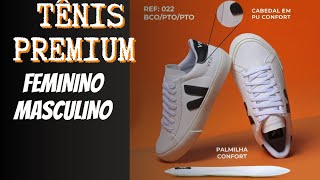 TÊNIS V PREMIUM SOLADO BORRACHA FEMININO MASCULINO ENVIO IMEDIATO [upl. by Eiznekcm]