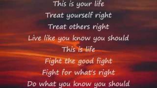 Newsboys  This is Your Life Lyrics [upl. by Yesrod271]