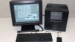 Complete NeXT Computer  NeXTcube setup amp demo [upl. by Ronn69]