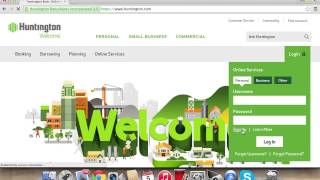 Huntington Bank Online Banking  How to Access your Account [upl. by Castera542]