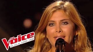 Salwa Al Katrib – Khedni Maak  Aline Lahoud  The Voice France 2014  Blind Audition [upl. by Jessee655]