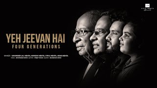 Yeh Jeevan Hai  Four Generations Singing Together  kishore Kumar  Old Songs [upl. by Adalheid]