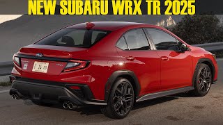 2025 New Subaru WRX TR  Full Review [upl. by Marela6]