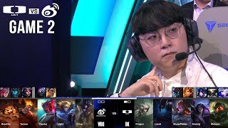 Dplus KIA vs Weibo Gaming Game 2  World Championship 2024 Swiss Stage Day 9  DK vs WBG G2 [upl. by Letsyrhc]