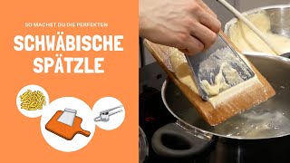 Es ist so einfach Schwäbische Spätzle selber zu machen dass es sie bei uns fast täglich gibt [upl. by Siloam]