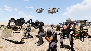 ARMA 3 Starship Troopers  EVACUATION [upl. by Nyrual]