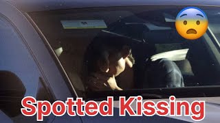 Zendaya and tom holland spotted kissing in car [upl. by Goat]