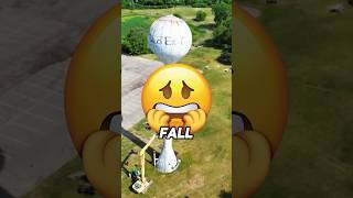 This Water Tower Fell Down 😱 [upl. by Dhar]