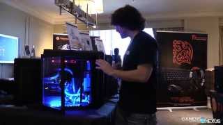 Thermaltake Urban T81 amp Core V71 Gaming PC Cases HandsOn  CES 2014 [upl. by Atsylac]