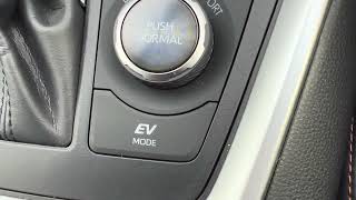 Toyota RAV4 Hybrid EV mode button  A marketing gimmick [upl. by Arabrab298]