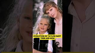 evolution of taylor swift then and now thenandnow taylorswift music [upl. by Magdalene]