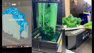 How to process resin 3d print and recycle supports [upl. by Pedroza378]