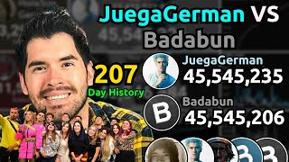 JuegaGerman VS Badabun  207 Day History [upl. by Vinaya]