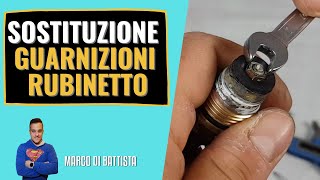 Come sostituire le guarnizioni di un miscelatore con manopole TUTORIAL [upl. by Renruojos711]