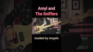 Amyl and The Sniffers  Guided by Angels  Short Bass Cover [upl. by Allmon433]