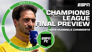 UCL FINAL PREVIEW 👀  Hes making excuses  Frank Leboeuf on Mats Hummels  ESPN FC [upl. by Pascha]