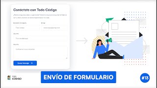 CÓMO ENVIAR FORMULARIO A CORREO ELECTRONICO SIN USAR JAVASCRIPT  FORMSPREE [upl. by Hardin]