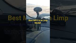 Silverado Duramax Diesel best MPG is when in limp mode [upl. by Segalman]