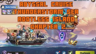 ABYSSAL CRUISE THUNDERSTORM SEA ROOTLESS ISLAND CHAPTER 2 METAL SLUG AWAKENING [upl. by Neelrac]