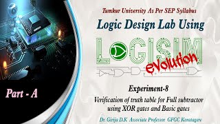 Logic Design Lab Prog 8 [upl. by Acireed]