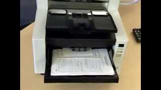 Kodak i4600 Scanner Mixed financial documents with control [upl. by Sheya]