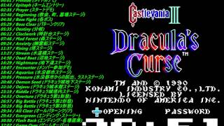 Nes Castlevania III Soundtrack [upl. by Dailey]